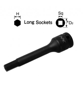 3/8" Hexagon Wrench Long Socket